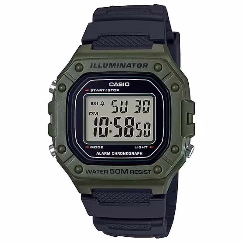 ساعت اسپرت کاسیو مدلCASIO W-218H-3AV