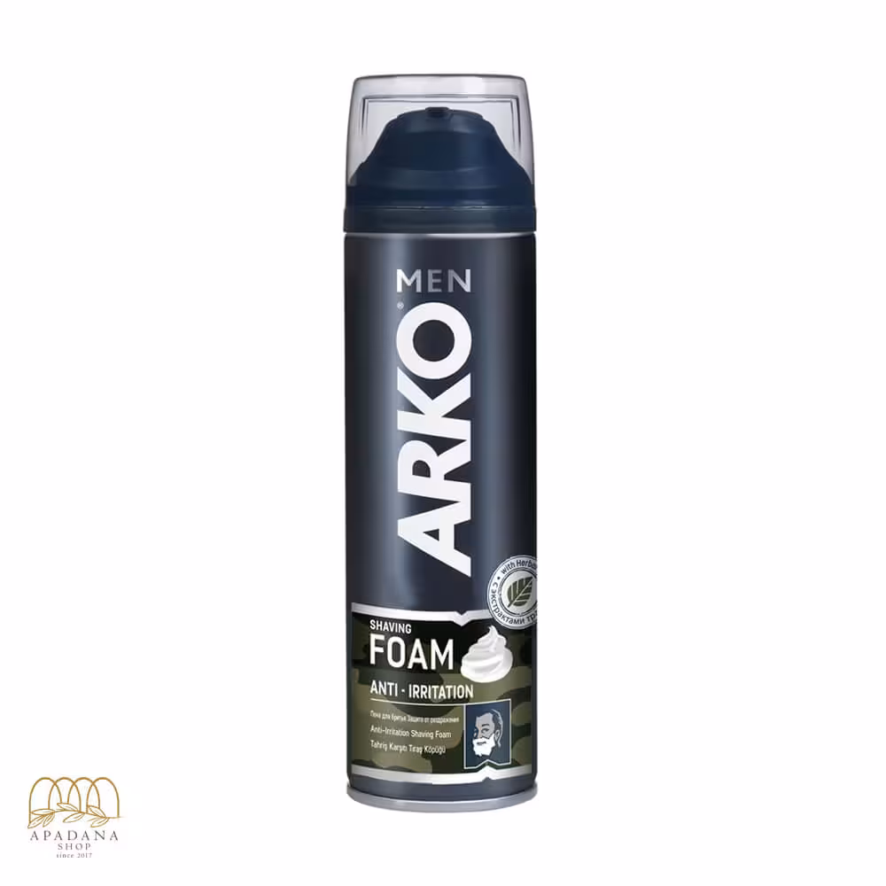 فوم اصلاح مردانه آرکو مدل Anti-Irritation حجم 200 میل