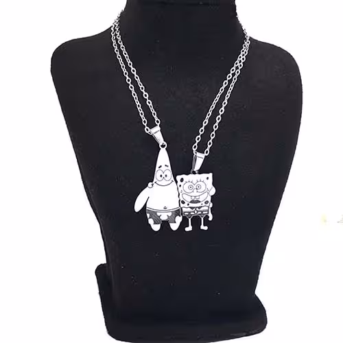 گردنبند استیل ست باب و پاتریک کد45