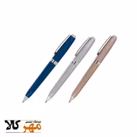 قلم خودکار تکی رنگ آبی،صورتی و نقره ای گیره استیل SHEAFFER مدل PRELUDE