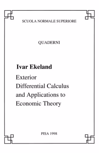 خرید و دانلود نسخه کامل کتاب Exterior differential calculus and applications to economic theory