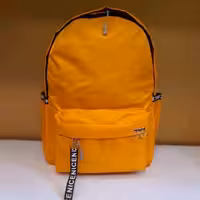 کوله پشتی اسپرت زرد