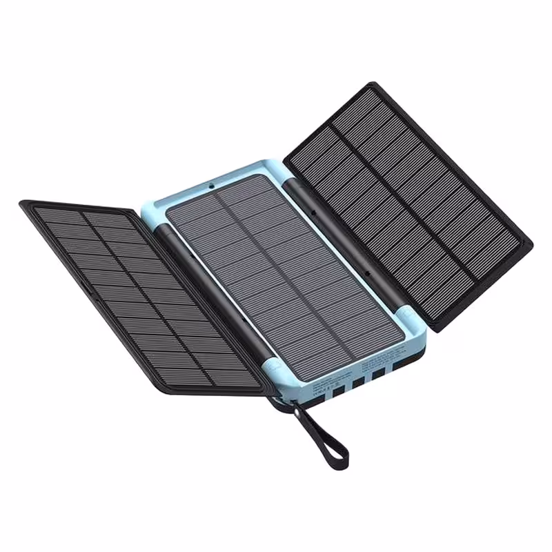 پاوربانک خورشیدی پاورولوژی مدل PP070 ظرفیت 16000 میلی آمپر ساعت | کالا مکس