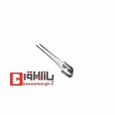ال ای دی 8 میلی متر قرمز شفاف