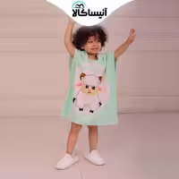 حوله تن پوش کودک پود ایران مدل پانچو ببعی