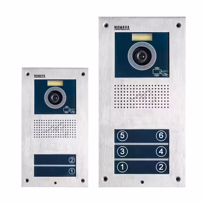 پنل آیفون تصویری نماوا لمسی کارتخوان RFID سری T