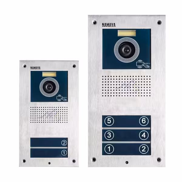 پنل آیفون تصویری نماوا لمسی کارتخوان RFID سری T