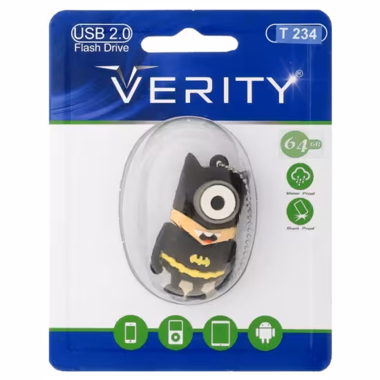 فلش مموری وریتی مدل T234 USB2.0 ظرفیت 64 گیگابایت عروسکی
