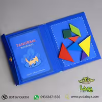 تنگرام چوبی مگنتی کتابی 1282