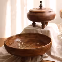 سرویس پذیرایی 4 پارچه چوبی 