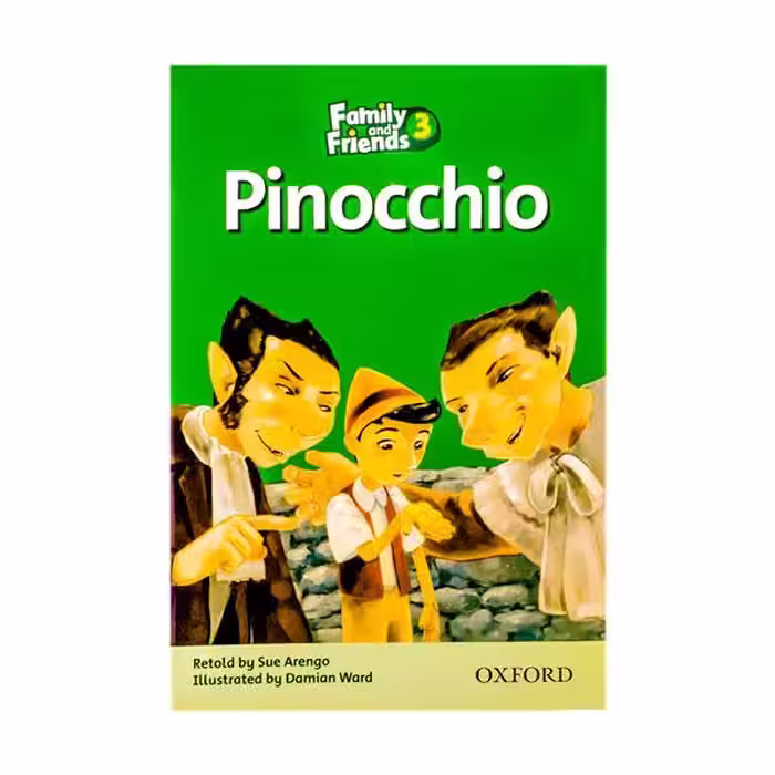 استوری بوک فمیلی 3 پینوکیو Readers Family and Friends 3 Pinocchio