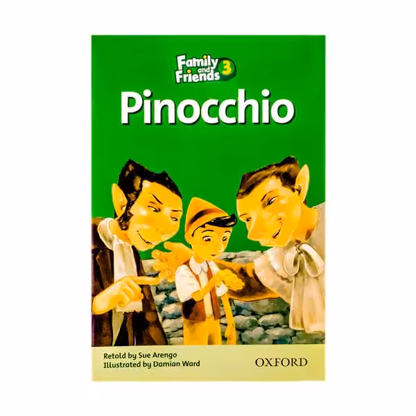 استوری بوک فمیلی 3 پینوکیو Readers Family and Friends 3 Pinocchio