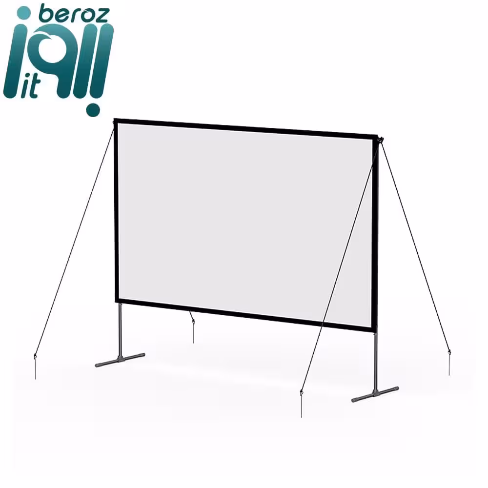 پرده نمایش ایستاده ونبو مدل folding projector screen «اورجینال – ارسال 1 ساعت»