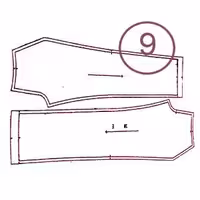 الگوی شلوار کودک 9 سال