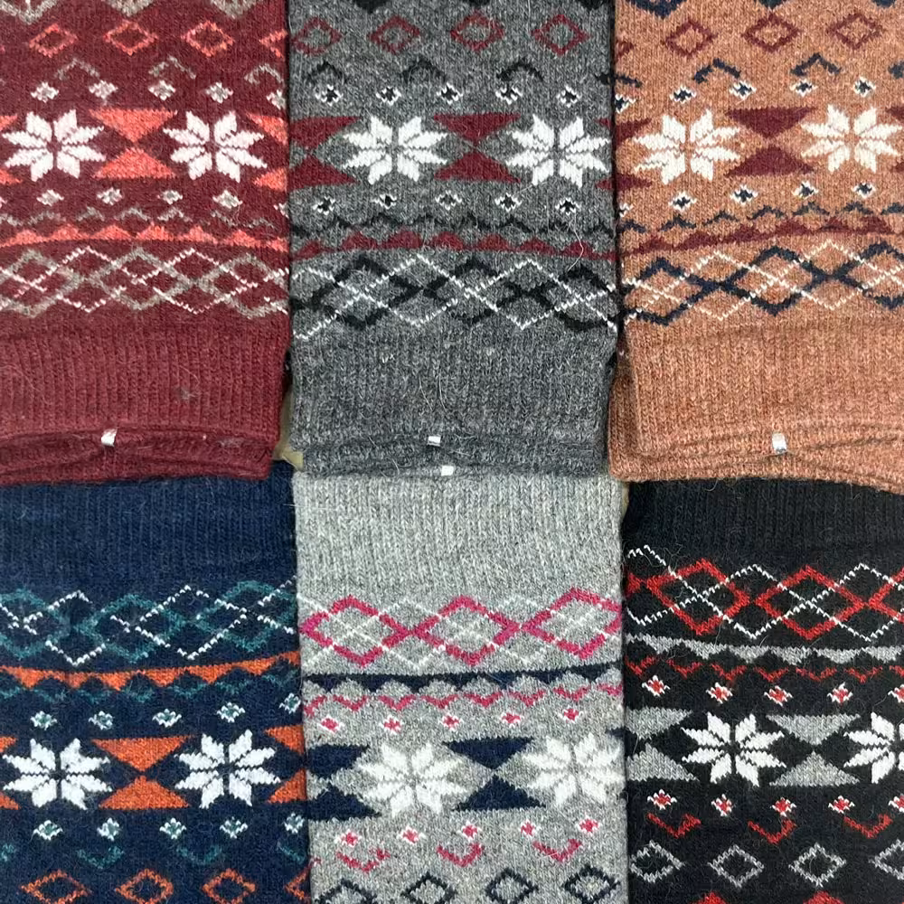 جوراب پشمی کوکو زیر زانو