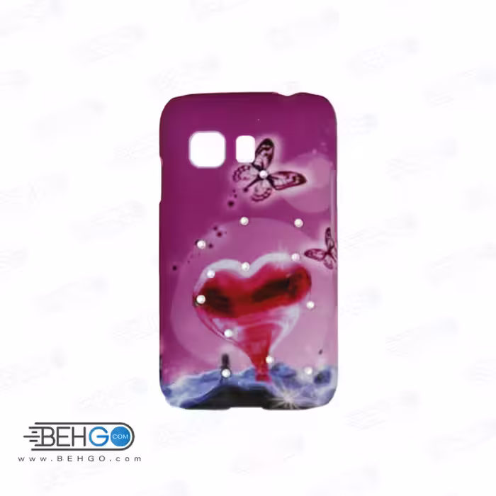 قاب طرح دار گوشی سامسونگ یانگ 2 young 2 طرح قلب و پروانه case For Samsung galaxy young2 G130