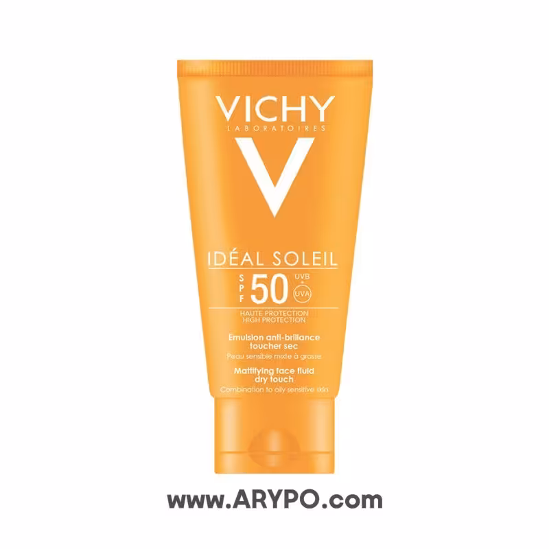 فلوئید ضد آفتاب درای تاچ بی رنگ ویشی