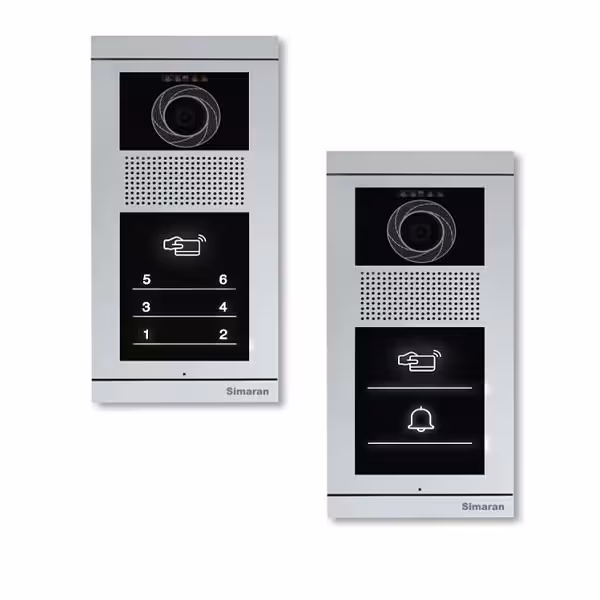 پنل تصویری 1 واحدی کارتی لمسی فرداد سیماران مدل VFBT1