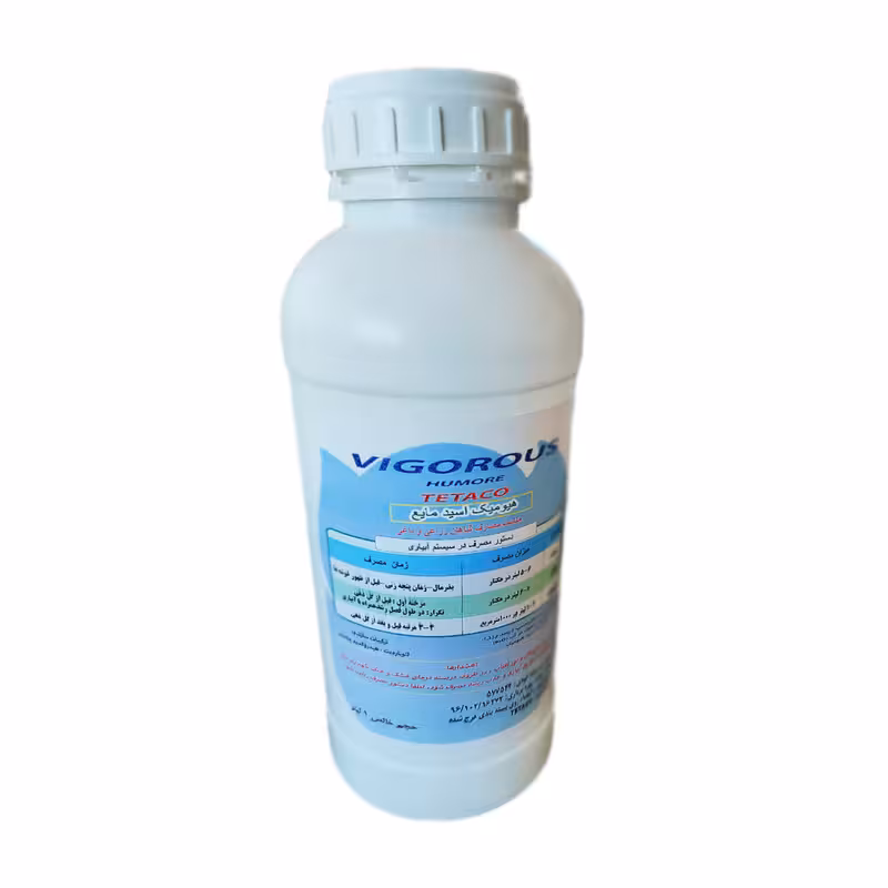 کود هیومیک اسید مایع تتاکو مدل VIGOROUS حجم 1 لیتر