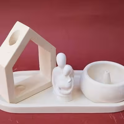 ست چهارتیکه دستسازه بتنی کد b320 (فروش عمده)