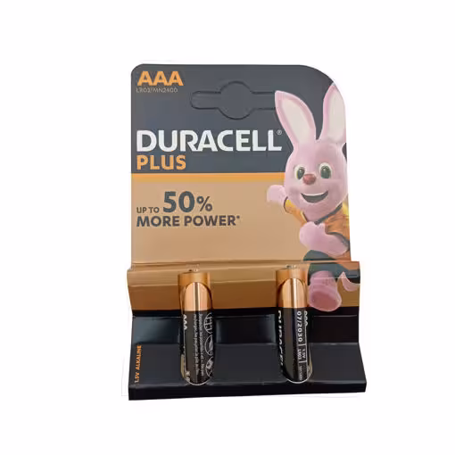 باتری نیم قلمی آلکالاین دوراسل مدل LR03/Plus