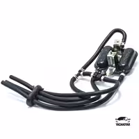 حباب گیر پراید انژکتور  با بست فلزی – سنجش