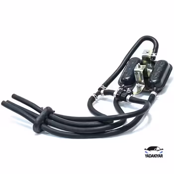 حباب گیر پراید انژکتور  با بست فلزی – سنجش