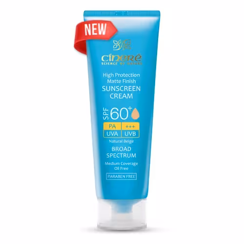 کرم ضد آفتاب رنگی SPF60 سینره
