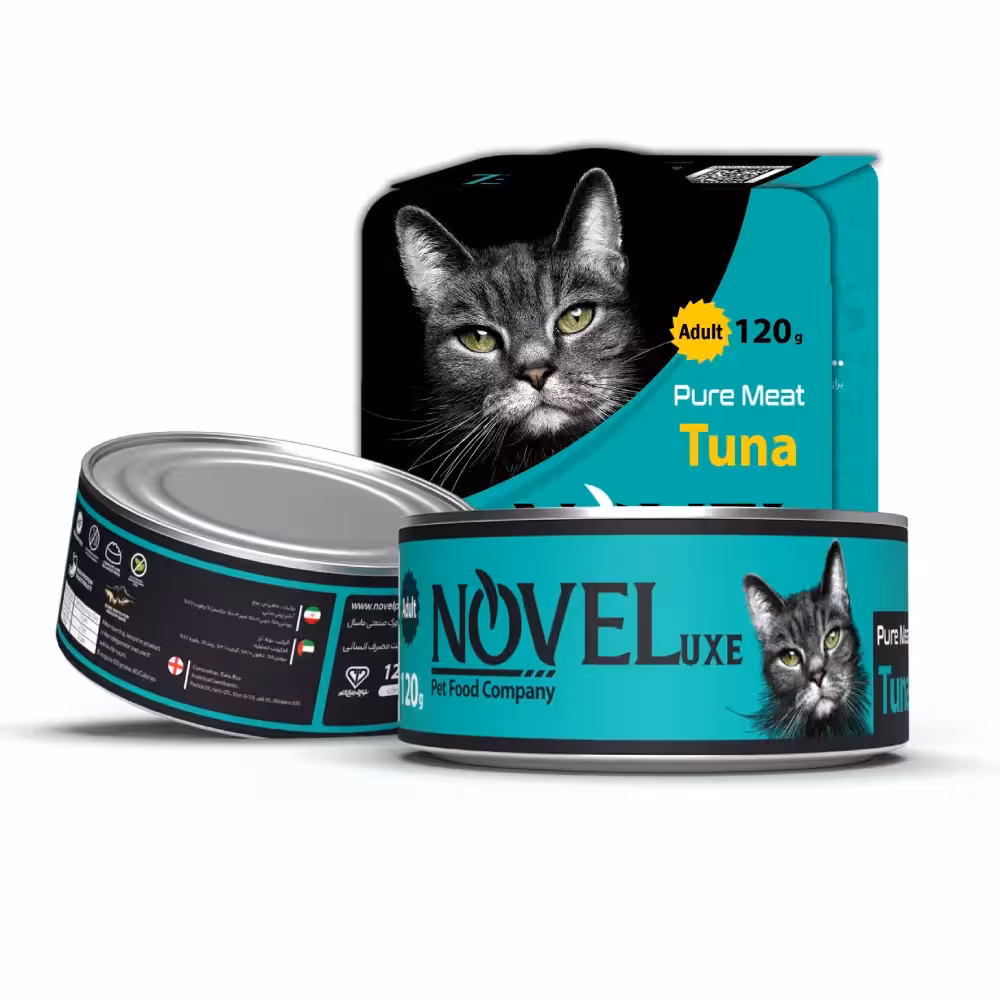 کنسرو پته میکس گوشت گوسفند و گوساله 200 گرمی مخصوص گربه