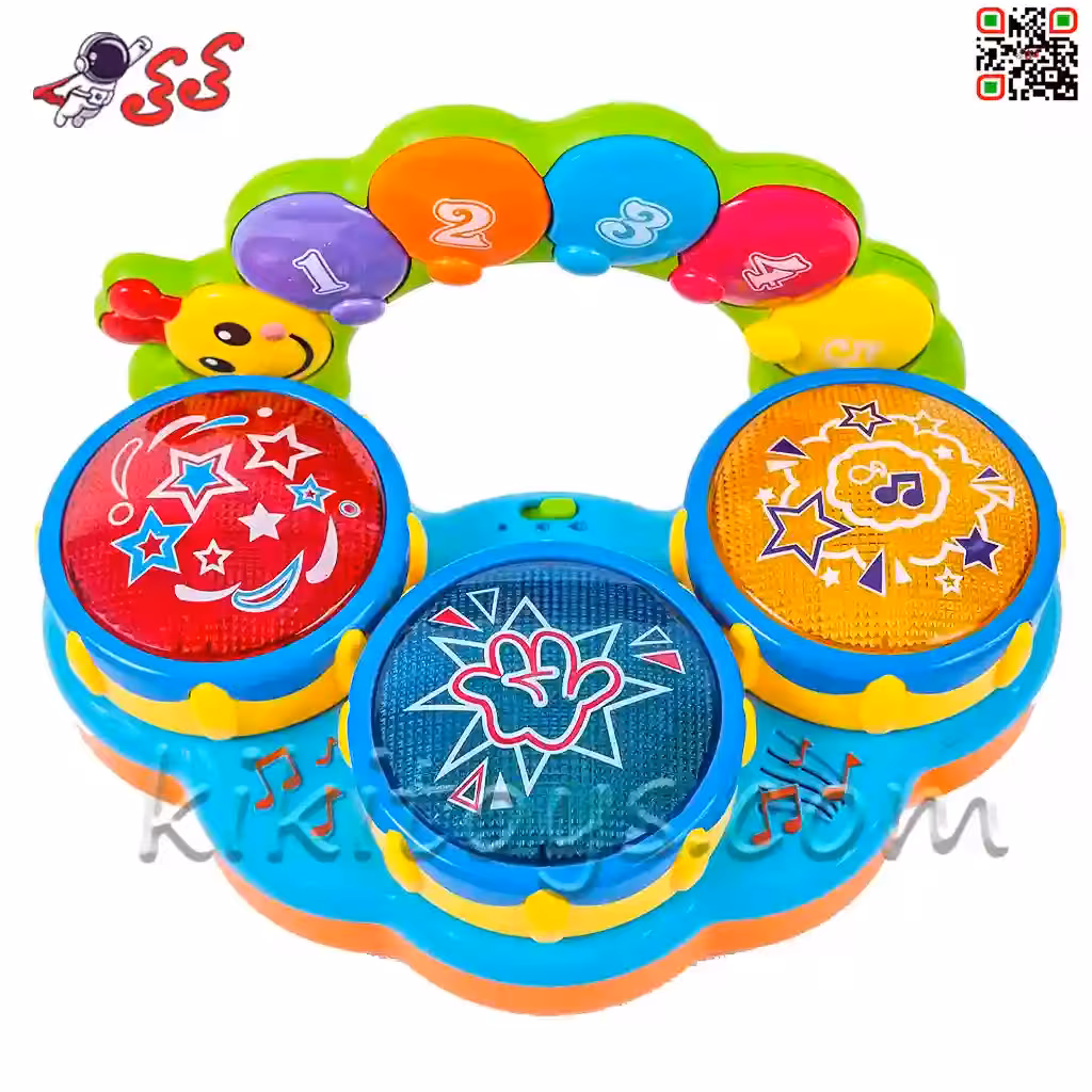 هند درام و پیانو موزیکال اسباب بازی Hand Drum 855-7a