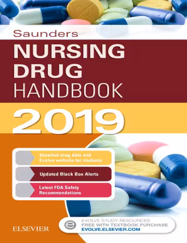 خرید و دانلود نسخه کامل کتاب Saunders Nursing Drug Handbook 2019