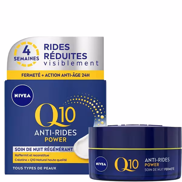 کرم شب نیوآ NIVEA مدل Q10 POWER حجم 50 میل