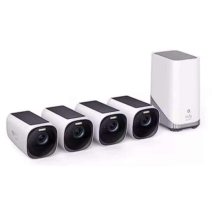 دوربین امنیتی eufy Security eufyCam 3 4-Cam Kit, Security Camera Outdoor Wireless