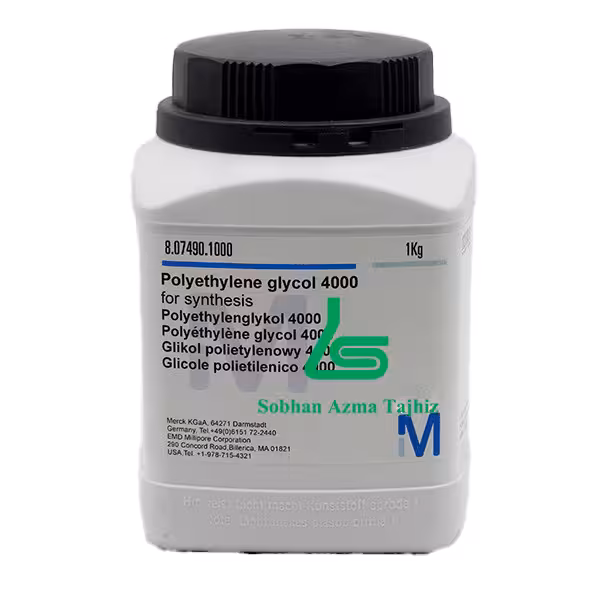 پلی اتیلن گلیکول 4000 برند مرک آلمان کد 807490