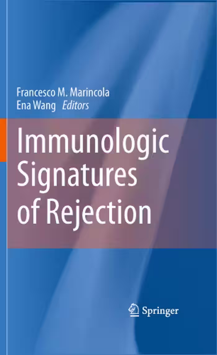 خرید و دانلود نسخه کامل کتاب Immunologic Signatures of Rejection