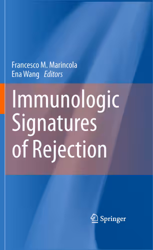 خرید و دانلود نسخه کامل کتاب Immunologic Signatures of Rejection