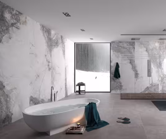 سرامیک پالرمو پلاس مدل گیگا گری لوکس کد 5045 سایز 120*260