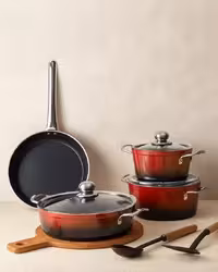 سرویس قابلمه 7 پارچه مادام کوکو مدل Titanium