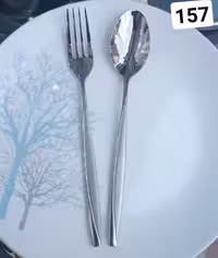 سرویس قاشق چنگال 30 نفره اس جی مدل 157s