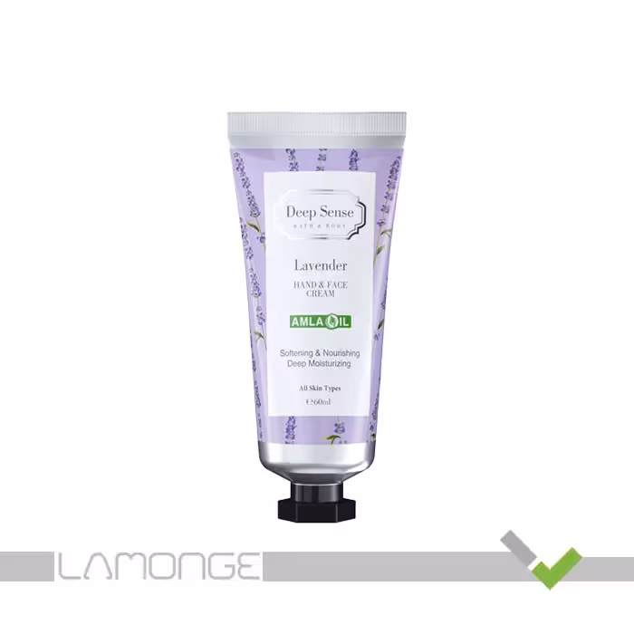 کرم مرطوب کننده دست و صورت دیپ سنس مدل Lavender حجم 60 میلی لیتر
