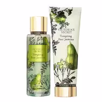 ست ویکتوریاسکرت بادی اسپلش و لوسیون Tempting Pear Jasmine
