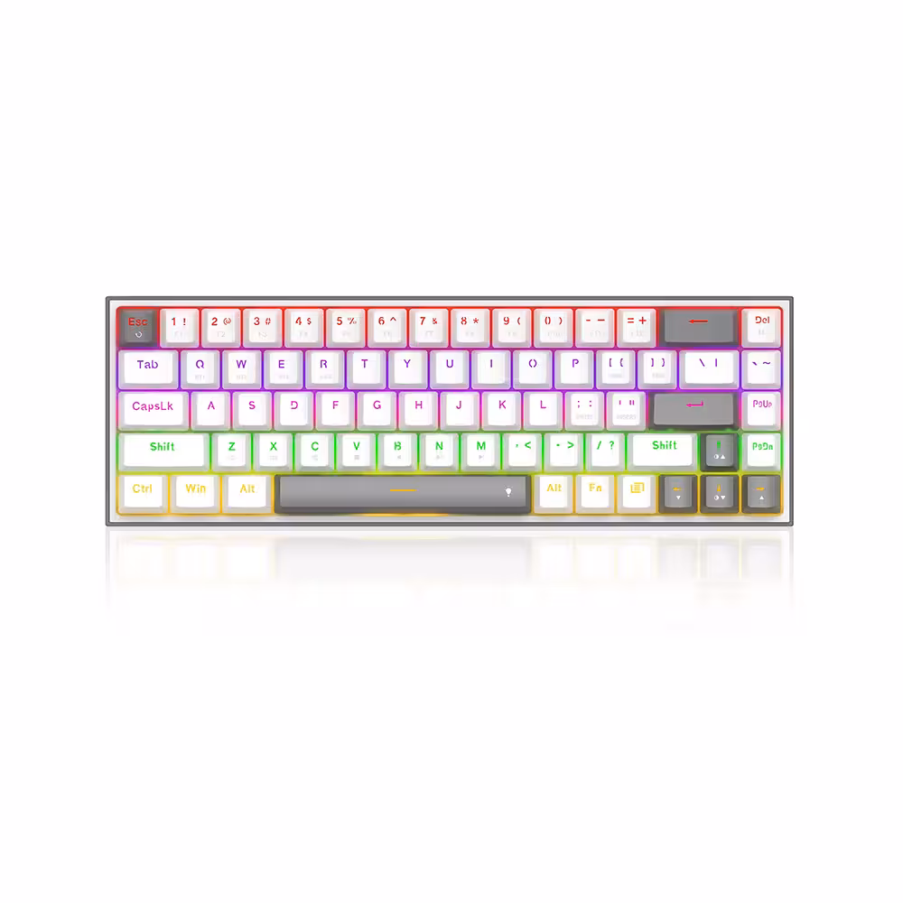 کیبورد گیمینگ بی سیم ردراگون مدل Lena Pro K705 WG-R با سوئیچ مکانیکال قرمز