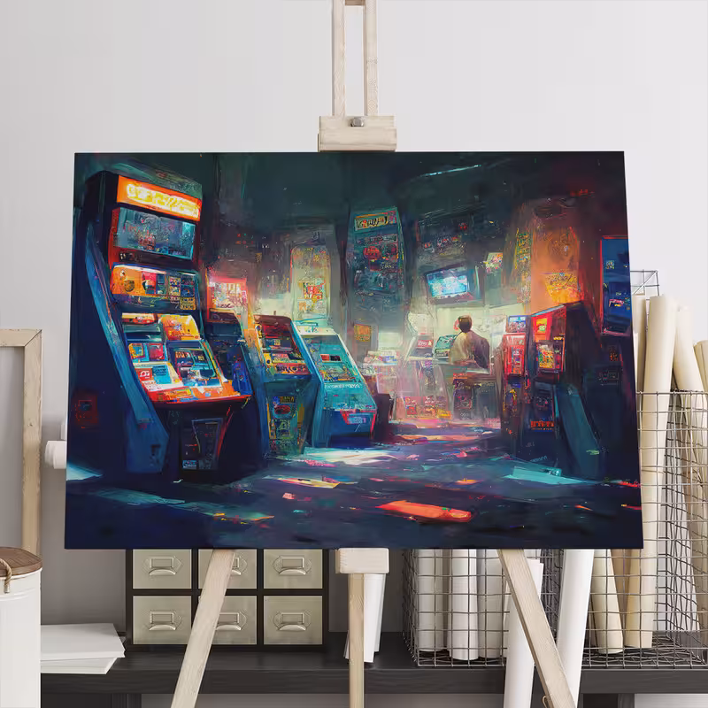 تابلو شاسی مدل شاسیسا طرح بازی | دنیای قاب