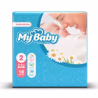 پوشک  سایز 2 مای بی بی My Baby Baby Diaper With Chamomile Extract