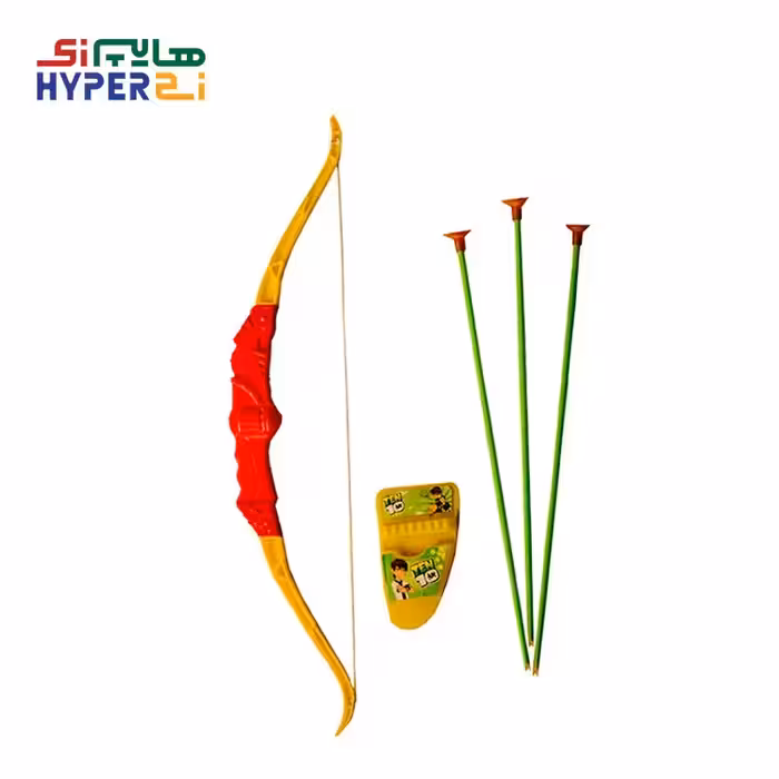 تیر و کمان اسباب بازی طرح بن تن