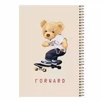 دفتر مشق 80 برگ اس جی مدل تدی اسکیت