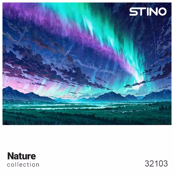 پازل شیشه ای استینو 260 تکه طرح طبیعت (کد 32103)،(باجعبه)