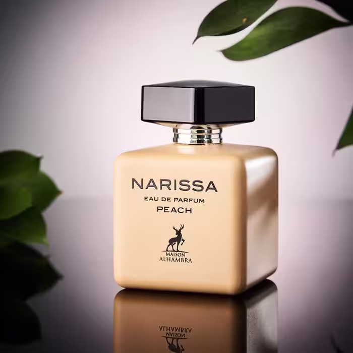 عطر زنانه میسن الحمرا ناریسا پیچ (پودره)  (Maison Alhambra Narissa Peach (Poudree