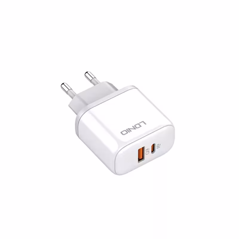 شارژر دیواری 45 وات الدینیو مدل A2526C به همراه کابل تبدیل USB-C
