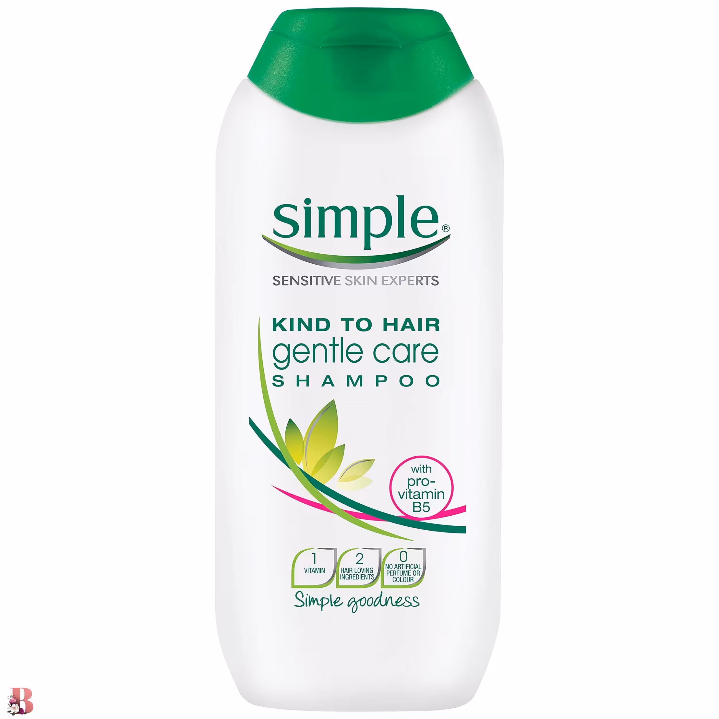 شامپو مو سیمپل مدل Gentle Care حجم 200 میلی لیتر | Kind to hair gentle care shampoo simple 200 ml